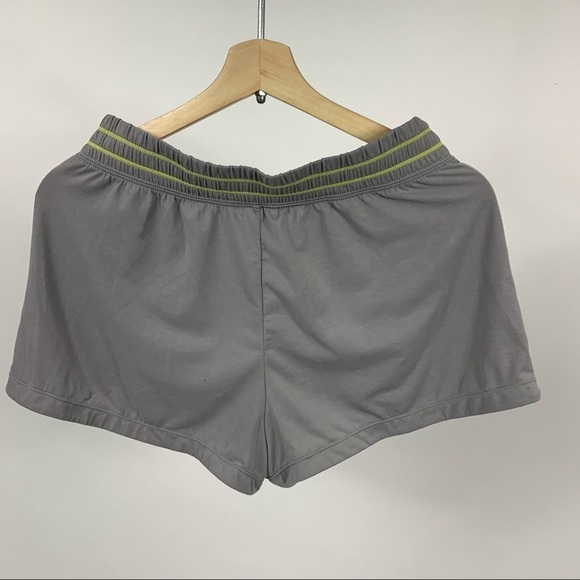 Uniqlo Gray Green Drawstring Pajama Lounge Shorts Small S - Picture 5 of 5